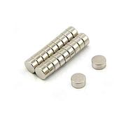 Magnet de Neodimio N35H Para Aplicaciones de Fabricación, Ingeniería de Motor Y Alta Temperatura - 10mm de Diámetro x 5mm de Espesor - 2.5kg - Paquete de 200