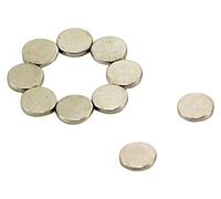 Magnet de Neodimio N42 Magnetizado Diametralmente Para Artes, Manualidades, Fabricación de Modelos, Bricolaje, Pasatiempos, Oficina Y Hogar - 6mm de Diámetro x 1mm de Espesor - Paquete de 100