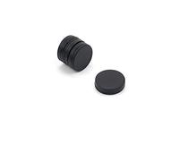 Magnet de Neodimio N42 Recubierto de Goma Para Artes, Manualidades, Fabricación de Modelos, Bricolaje, Pasatiempos, Oficina Y Hogar - 15mm de Diámetro x 3mm de Espesor - 1.8kg - Paquete de 100