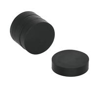Magnet de Neodimio N42 Recubierto de Goma Para Artes, Manualidades, Fabricación de Modelos, Bricolaje, Pasatiempos, Oficina Y Hogar - 16.7mm de Diámetro x 4.7mm de Espesor - 1.8kg - Paquete de 4