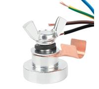Magnet de tierra de soldadura, abrazadera de imán molido de soldadura,Soporte de soldadura pequeña de servicio pesado | Strong Soldering Support Head para el sitio de construcción, admitiendo accesori