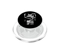 Magnet Detector Dirt Fishing America Flag Treasure Hunter PopSockets PopGrip para MagSafe