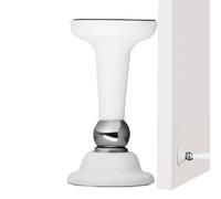 Magnet Door Stopper - 5cm Diameter, Strong Suction Catch, No Drill Installation, PP Metal Magnetic Head | Wall Protector Door Stop For Home Office Apartment Prevent Slamming Damage