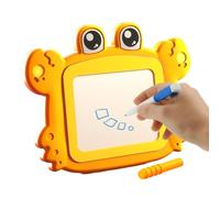 Magnet Drawing Board - Double Sided Interactive Puzzle Toy | Cute Educational Drawing Board for Kids | Ideal for School, Classroom, Travel, Camping, Playtime, Boys, Girls, Birthday Party Fun and Learn