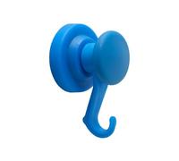 Magnet Expert 43mm Diámetro De Goma Recubierto De Imán De Neodimio Con Gancho Giratorio-azul (paquete De 10)