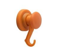 Magnet Expert 43mm Diámetro De Goma Recubierto De Imán De Neodimio Con Gancho Giratorio-naranja (paquete De 40)