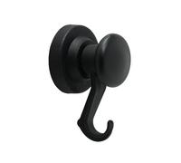 Magnet Expert 43mm Diámetro De Goma Recubierto De Imán De Neodimio Con Gancho Giratorio-negro (paquete De 20)