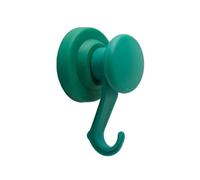 Magnet Expert 43mm Diámetro De Goma Recubierto De Imán De Neodimio Con Gancho Giratorio-verde (paquete De 10)