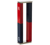 Magnet Expert - Barras magnéticas educativas con norte y sur (11 x 6 x 75 mm)