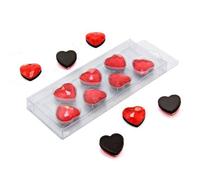 Magnet Expert Ltd - Imanes de sujeción (20 x 8 mm, 7 unidades), diseño de corazones, color rojo