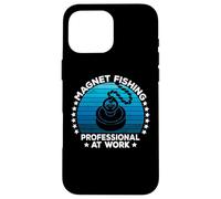 Magnet Fishing Treasure Hunters Dirt Fisher Metal Detecting Carcasa para iPhone 16 Pro MAX