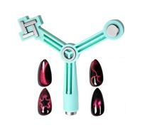 Magnet for Nails, DIY Magnetic Triangular 4-in-1 Professional Nail Tool for Home, Salon, Apartment, Dorm, Travel, Beauty, Daily Use, Beginners & Experts