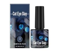 Magnet Gel Nail - Glitter Black Blue Jelly Gel, Fast Drying Sparkling For Nails | Perfect For Festive Thanksgiving Christmas DIY Manicure And Party Designs