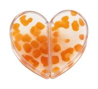 Magnet Hair Clips - Strong Hold Barrettes, No-Slip Styling Pins | Heart Shaped Magnetic Clips Leopard Blue Orange Durable Fashion Accessory Travel Home School Bedroom Party Dating Women Girls Gift