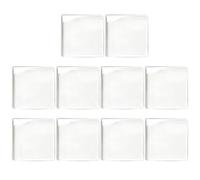 Magnet Making Kit - 10 Piece Adhesive Acrylic Square | Clear Refrigerator Magnets Design Set For Kitchen Cabinet Classroom Tickets Picture Art Projects Crafting