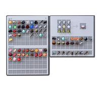 Magnet N Craft Fridge Magnet Set - Pixel Art Inspired Magsets, Divertidos Accesorios sintéticos de Bricolaje, Mini calcomanías de refrigerador, Regalo Creativo para Jugadores (A3)