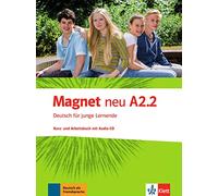 Magnet neu a2.2, libro del alumno y libro de ejercicios + cd: Kurs- und Arbeitsbuch A2.2 mit Audio-CD (SIN COLECCION)