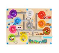 Magnet Puzzle, Matching Game, Fine Motor Logic Challenges Creative Play Durable Build Safe Materials Bright Colors, Stem Kits for Travel School Home Kids Toddler Birthday Christmas