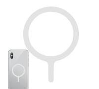 Magnet Ring for Phone Case - Adhesive Mount for Wireless Charging | Metal Magnetic Sheet 5cm Diameter, Universal Fit for All Cell Phones, Home Desk Travel Car Bedroom