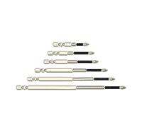 Magnet Screwdriver Bit - Juego de 6 brocas antideslizantes de precisión multifuncional, herramienta de reparación general, juego de mantenimiento en el hogar | Maximized Flexibility for Craft