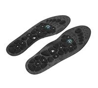 Magnet Therapy Foot Sole Práctico y cómodo masaje Foot Pad para uso profesional(black, L 44-47)