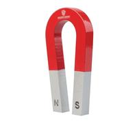 Magnet Tradicional de Horseshoe Alnico Para Ciencia, Educación, Experimentos, Estudiantes Y Maestros - 1kg Pull - 75mm x 39mm x 8mm