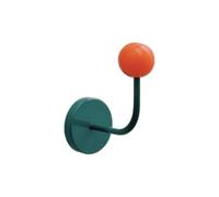 Magnet with Hook, Colorful Ball Design Coat Hook, Magnetic Refrigerator Storage, Closet Organizer for Scarf, Hat, Key, Bag, 3,94 x 2,76 x 1,97 pulgadas, azul, Yellow, verde