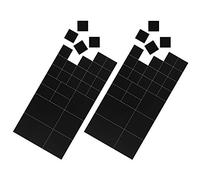 Magnetastico | 58 x Láminas magnéticas Autoadhesivas | Diferentes tamaños | Cuadrados magnéticos anisotrópicos | Cuadrados de imán Flexible para la organización, oficinas, Fotos, Postales e Carteles