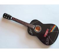 Magnete Per Frigo in Legno a Forma Di Chitarra -Pink Floyd - Dsom Tribute