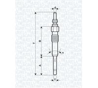 MAGNETI MARELLI 062900085304 Brillo Conector para Alfa Romeo, Audi , Chrysler,