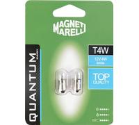 Magneti Marelli 070.00000000009486 T4W - Par de bombillas para coche, 12 V, 4 W, casquillo BA9s