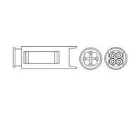 Magneti Marelli 466016355062 Sonda Lambda Para BMW E46