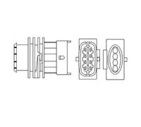 Magneti Marelli 466016355086 Sonda Lambda Para Opel Astra G CC Astra G Caravan