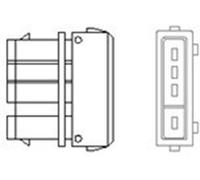 MAGNETI MARELLI 466016355136 Sonda lambda térmico 515mm
