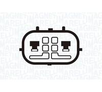 MAGNETI MARELLI Elevalunas Delante, Izquierda eléctrico con electromotor Compatible con HONDA CR-V III RE 72250SWAA01 ACQ0259 350103170259