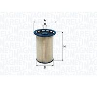 Magneti Marelli Filtro Combustible - Diésel Cítricos?N Jumper Plataforma Carbura