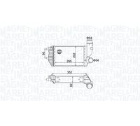 MAGNETI MARELLI Intercooler Para Fiat Ducato Pritsche/Fahrgestell 244 230