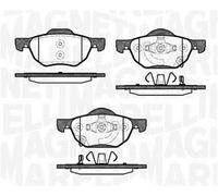 MAGNETI MARELLI Juego de pastillas de freno HONDA 2,0 2,2 45022SEAE01