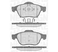 MAGNETI MARELLI Juego de pastillas de freno TOYOTA 2,0 1,6 0446505050 0446505070
