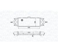 MAGNETI MARELLI Ladeluftkühler Intercooler para Iveco Daily IV