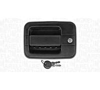 Magneti Marelli MMS0019 Plástico Kit de Manija de la Puerta con Cilindro de Bloqueo para Iveco EuroCargo 1991-2002, Negro, 2Pcs