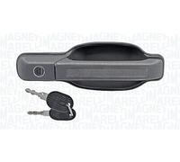 Magneti Marelli MMS0046 Plástico Kit de Manija de la Puerta con Cilindro de Bloqueo para Iveco Daily 1996-1999, Oscuro Gris