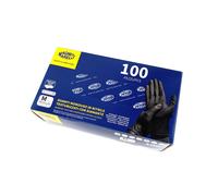 Magneti Marelli Nitrilo Desechable Guantes Extra Fuerte Negro Talla M 100 Pieza