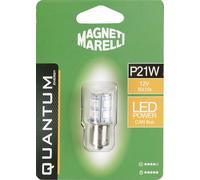 Magneti Marelli Quantum Energy Bombilla LED P21W para coche individual, 13 SMD, 12 V, BA15s