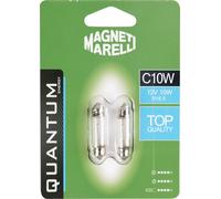 Magneti Marelli QUANTUM ENERGY C10W SV8 Juego Bombillas Auto Siluro 12V 10W
