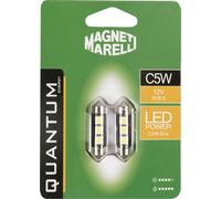 Magneti Marelli QUANTUM ENERGY C5W LED SV8 12V Juego 2 Bombillas Auto 3SMD