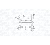 MAGNETI MARELLI Radiador de aire de admisión DACIA RENAULT 1,5 1,6 144965154R