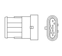 MAGNETI MARELLI Sonda Lambda Ajuste Sonda Apto para Fiat Grande Punto 1.4 1.2
