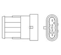 MAGNETI MARELLI Sonda Lambda FIAT LANCIA 1,6 1,2 46786046