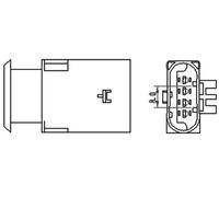 MAGNETI MARELLI Sonda Lambda MINI 1,6 11780872674
